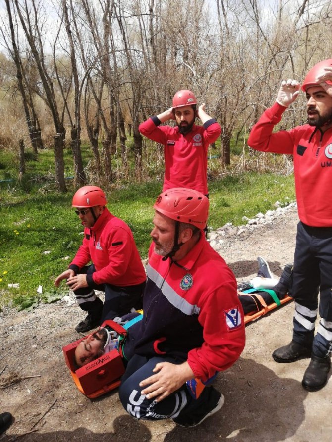 Aksaray UMKE’den tatbikat