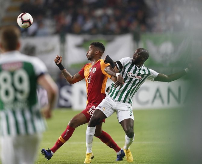 Spor Toto Süper Lig: Atiker Konyaspor: 0 - Galatasaray: 0 (Maç sonucu)