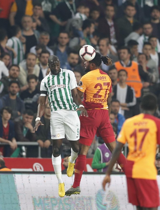 Spor Toto Süper Lig: Atiker Konyaspor: 0 - Galatasaray: 0 (Maç sonucu)