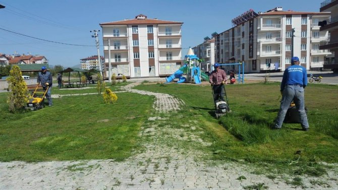Beyşehir Belediyesi ilçeyi yaz dönemine hazırlıyor