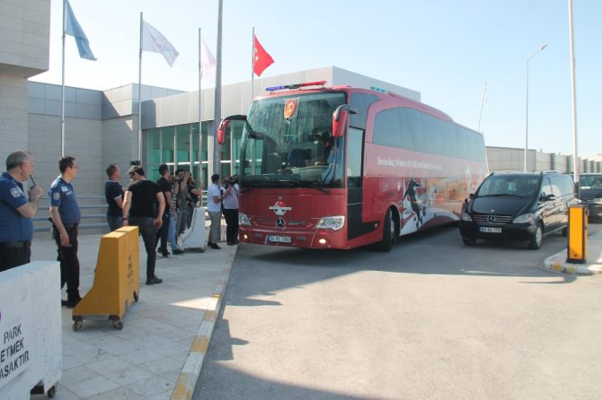 A Milli Takım, Konya’ya geldi