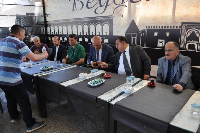 Beyşehir’de ilçe protokolü bayramlaştı
