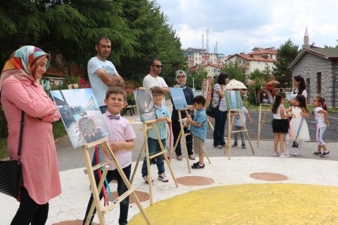 Minik öğrencilerin gözünden Beyşehir fotoğrafları