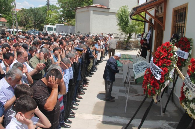 Trabzon İl Jandarma Komutanının babası Konya’da son yolculuğuna uğurlandı