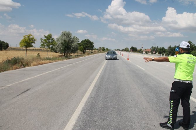 Kaza oranlarını en aza indirmek için her gün havadan denetim yapılıyor