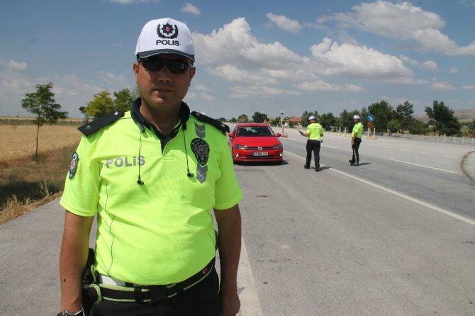 Kaza oranlarını en aza indirmek için her gün havadan denetim yapılıyor