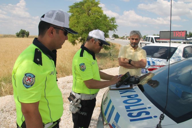 Kaza oranlarını en aza indirmek için her gün havadan denetim yapılıyor