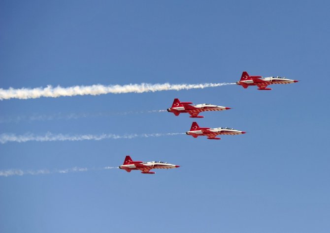 Türk Yıldızları Konya’da nefes kesti