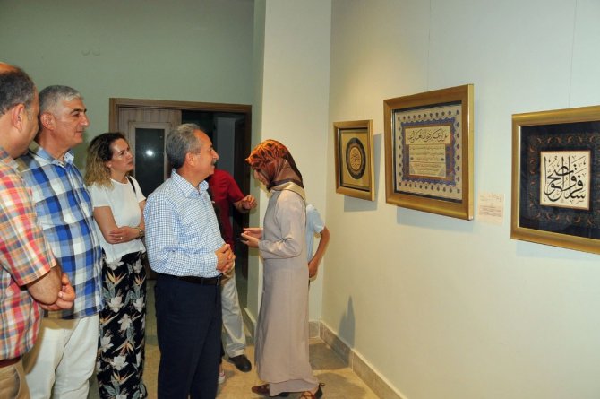 Akşehir’de 11 adet sanat sergisi açıldı