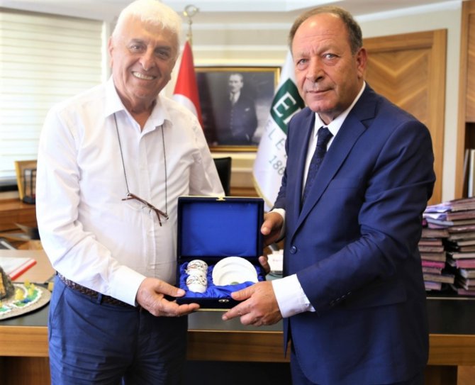 Türkiye Muhtarlar Federasyonundan Başkan Oprukçu’ya ziyaret