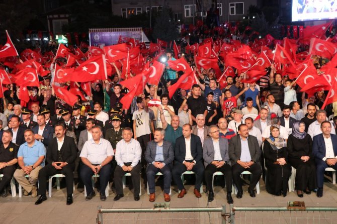 Aksaray’da 15 Temmuz şehitleri anıldı