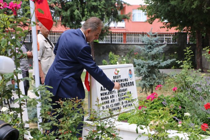 Konya’da 15 Temmuz etkinliklerinde şehitler anıldı