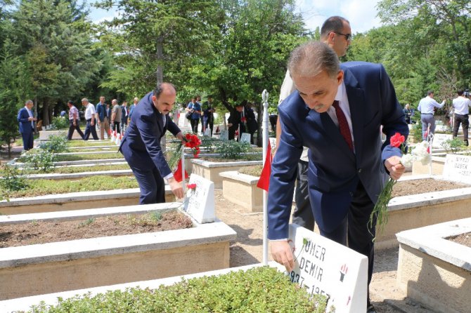 Konya’da 15 Temmuz etkinliklerinde şehitler anıldı