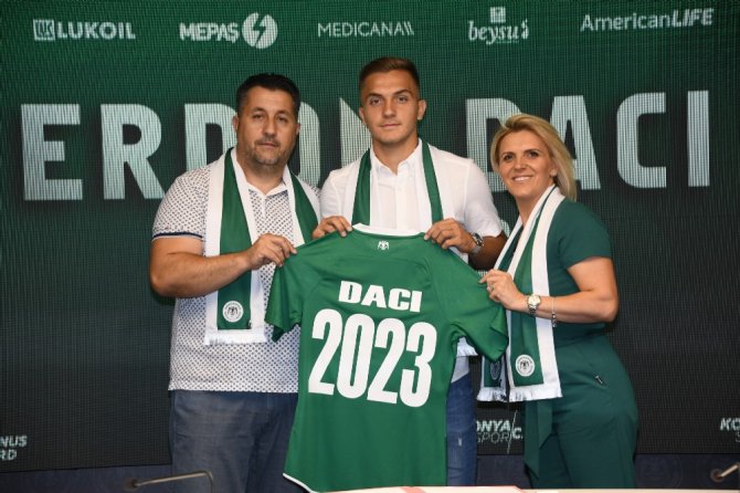Konyaspor, Erdon Daci’nin sözleşmesini 3 yıl uzattı