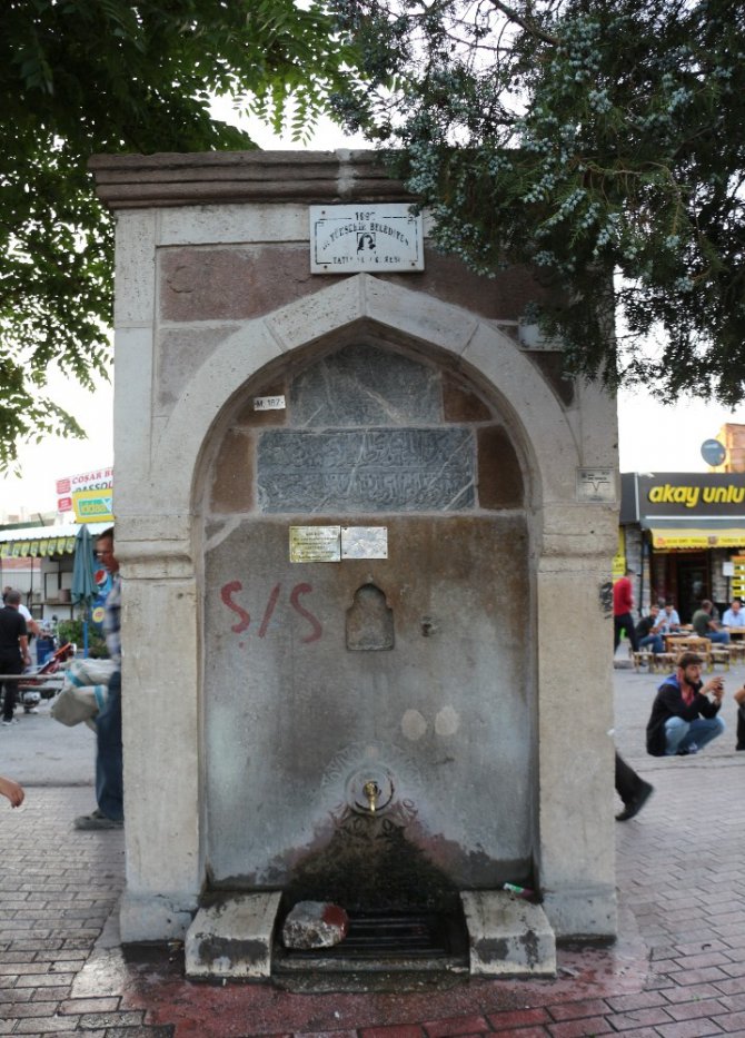 Konya’nın tarihi çeşmeleri zamana direniyor