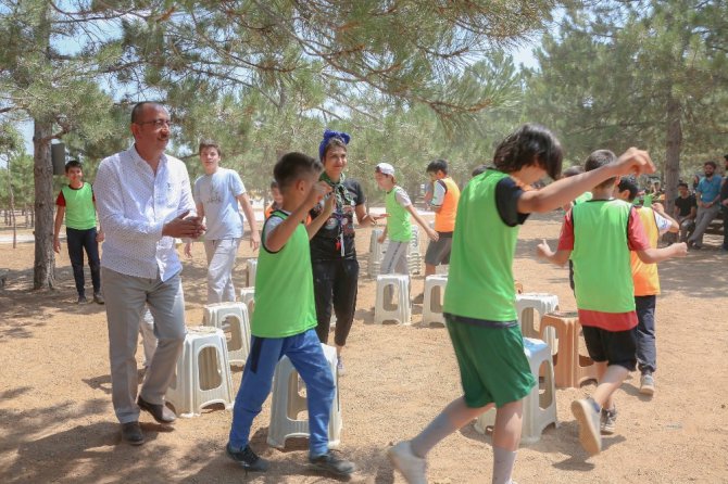 Başkan Kavuş, Genç KOMEK Yaz Okulu öğrencileriyle buluştu