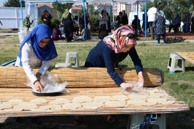 Beyşehir’in geleneksel tarhanası şenlikle tanıtılıyor