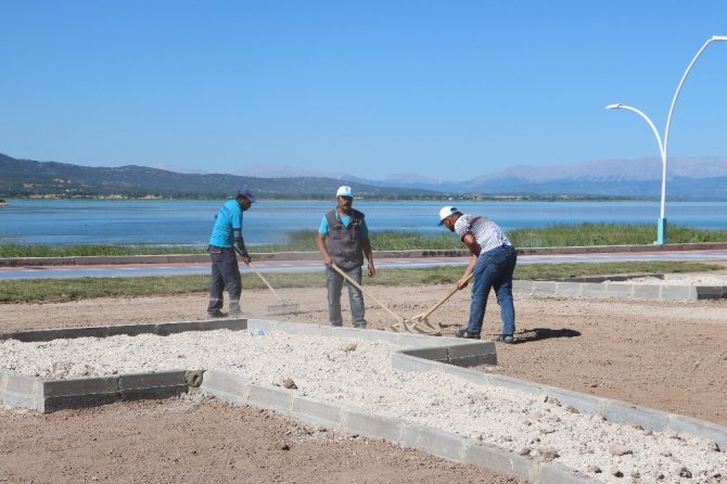 Beyşehir Gölü kıyı şeridinde düzenleme çalışmaları