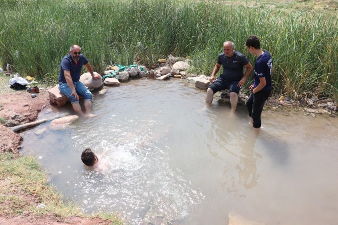 Aksaray’da kaderine terk edilen tuzlu su termal kaynak ilgi bekliyor