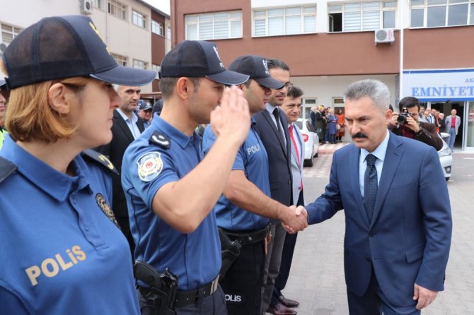 Van İl Emniyet Müdürlüğüne atanan Ali Karabağ, Aksaray’a veda etti