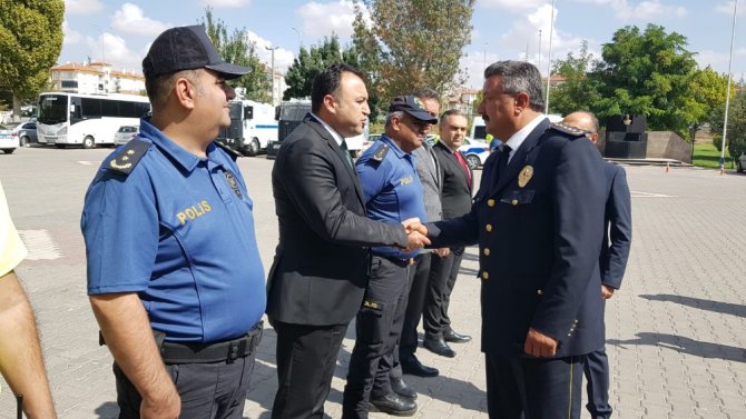 Aksaray’ın yeni Emniyet Müdürü Kolcu göreve başladı