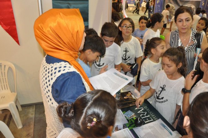 ‘Bilim Kurdu Projesi’ TÜBİTAK Fuarında yoğun ilgi gördü