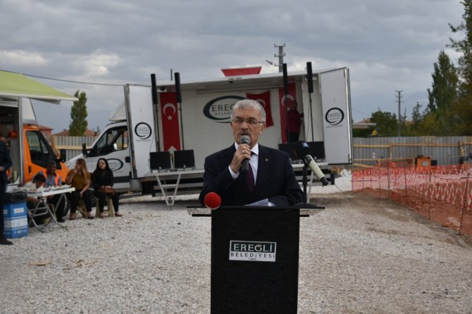 Ereğli Metin Kıratlı Özel Eğitim Meslek Okulu’nun temeli atıldı