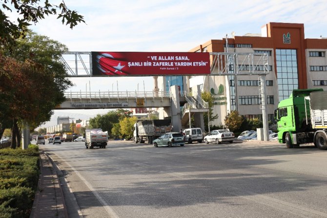 Konya’dan Mehmetçiğe ‘Fetih Sureli’ destek