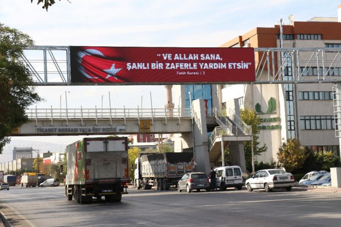 Konya’dan Mehmetçiğe ‘Fetih Sureli’ destek