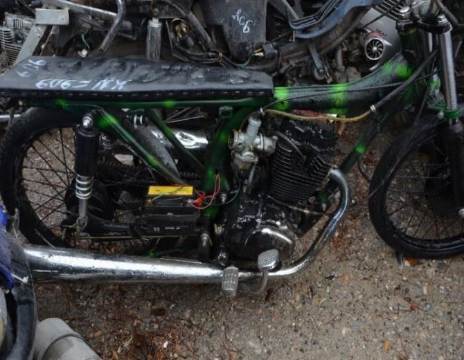 Konya’da yakalanan yüzlerce motosiklet hurda işletmesine gönderildi