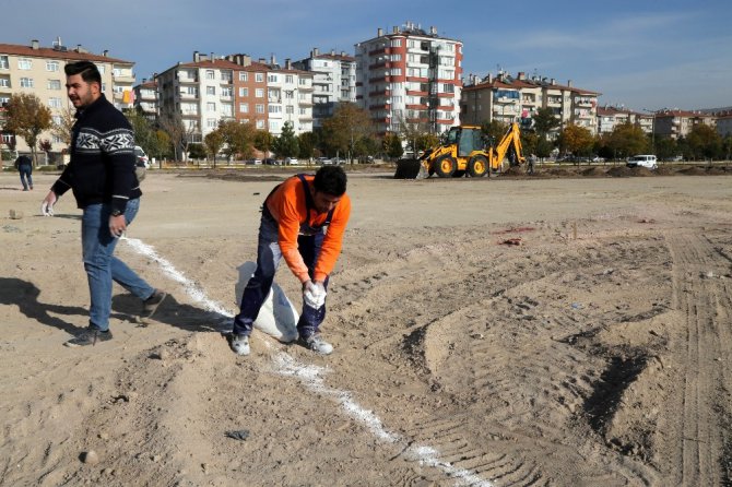 Aksaray’da çocuklara yönelik trafik eğitim parkı yapılıyor