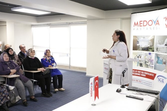 Medova Hastanesinde diyabet günü etkinliği
