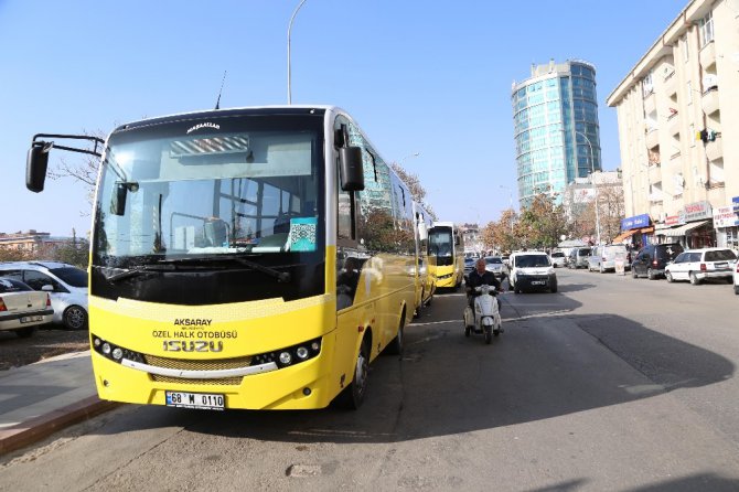 Aksaray’da OSB’ye halk otobüsü seferleri başladı