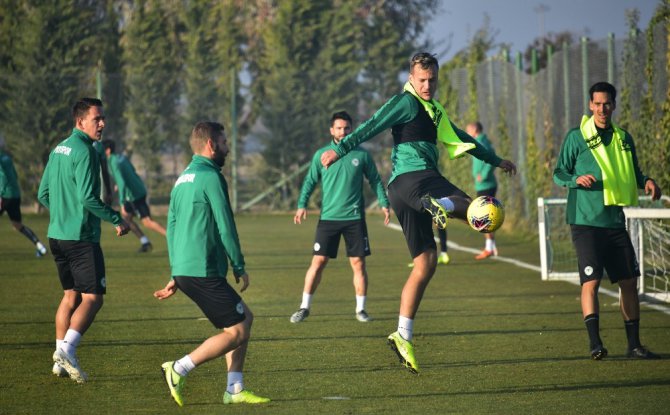 Konyaspor Beşiktaş maçı hazırlıklarına yeniden başladı