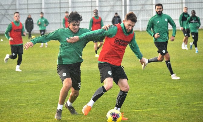 Konyaspor’da Çaykur Rizespor maçı hazırlıkları devam etti