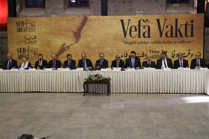 Şeb-i Arus bilgilendirme toplantısı yapıldı
