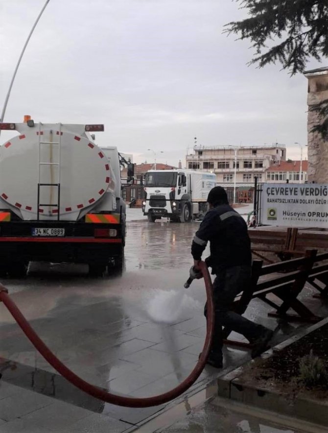 Ereğli Belediyesi temizlik çalışmalarını sürdürüyor
