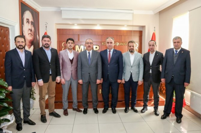 Başkan Kavuş’tan MHP İl Başkanı Karaarslan’a ziyaret