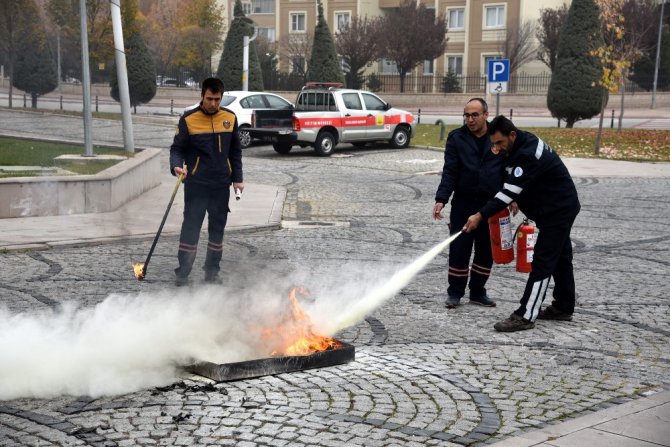 Selçuklu’da doğal afetlere karşı hazırlık eğitimi