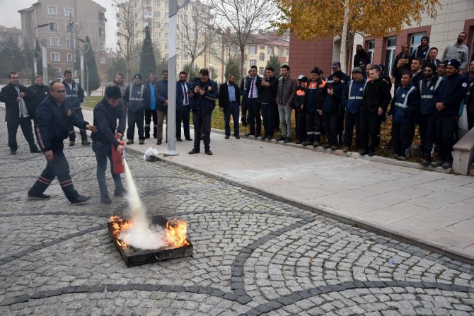 Selçuklu’da doğal afetlere karşı hazırlık eğitimi