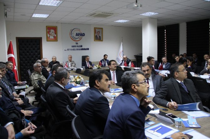 AFAD’dan masabaşı ve saha tatbikatı