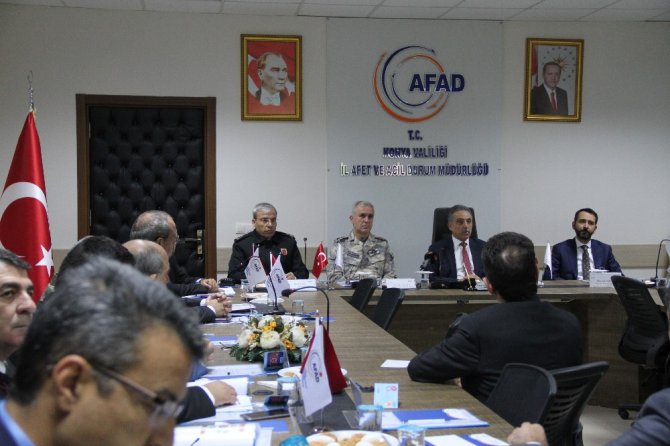 AFAD’dan masabaşı ve saha tatbikatı