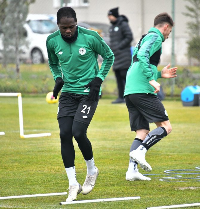 Konyaspor, Başakşehir maçı hazırlıklarına devam etti