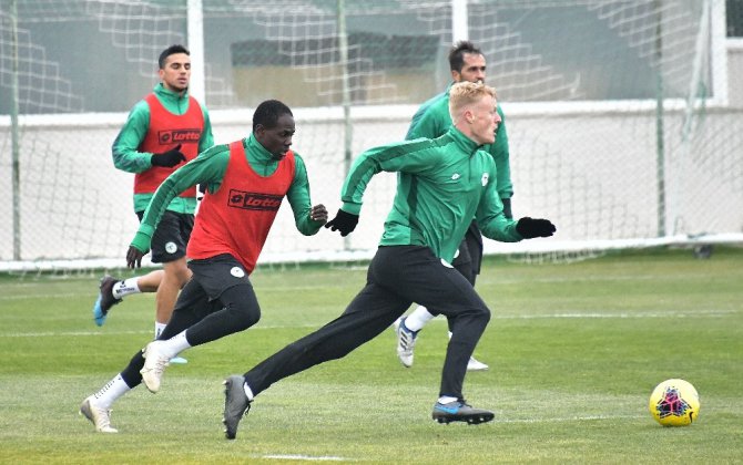 Konyaspor, Başakşehir maçı hazırlıklarına devam etti