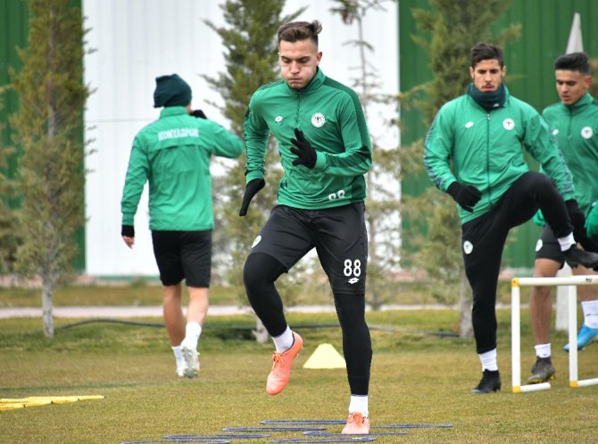 Konyaspor, Başakşehir maçı hazırlıklarını sürdürdü