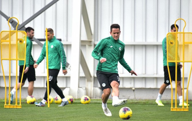 Konyaspor, Başakşehir maçı hazırlıklarını sürdürdü