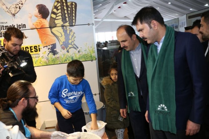 Konya Tanıtım Günleri Fuarında Selçuklu standı büyük ilgi gördü