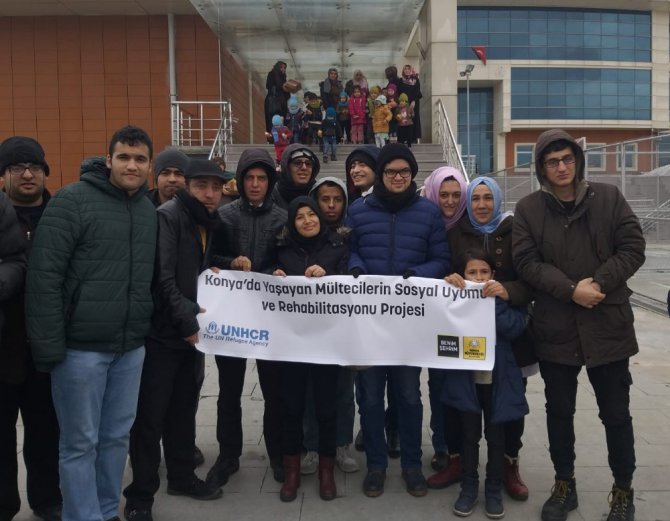 Konya Büyükşehir’den mülteci çocuklar için etkinlik