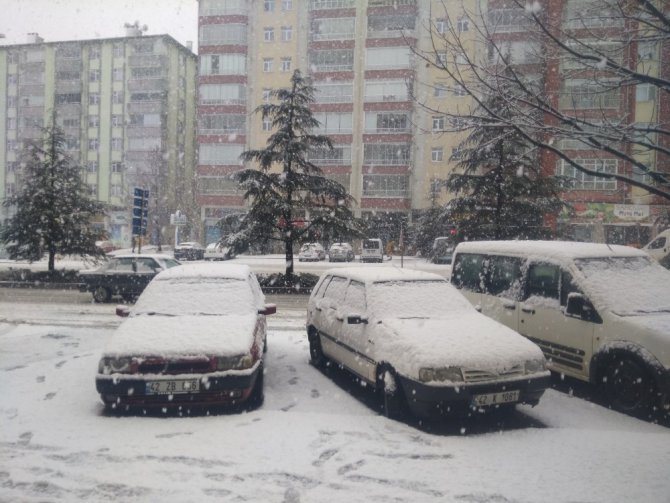 Konya-Antalya karayoluna zincirsiz araç gönderilmiyor