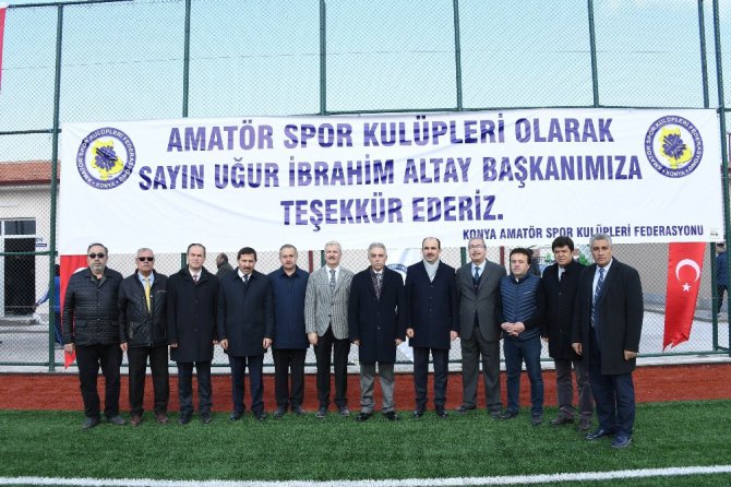 Büyükşehir’den amatör spor kulüplerine malzeme desteği